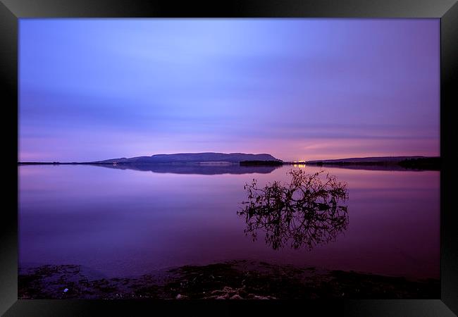 Dawn at Loch Leven Framed Print by Stuart Jack