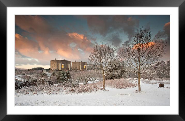  Trawsfynydd Power station Framed Mounted Print by Rory Trappe