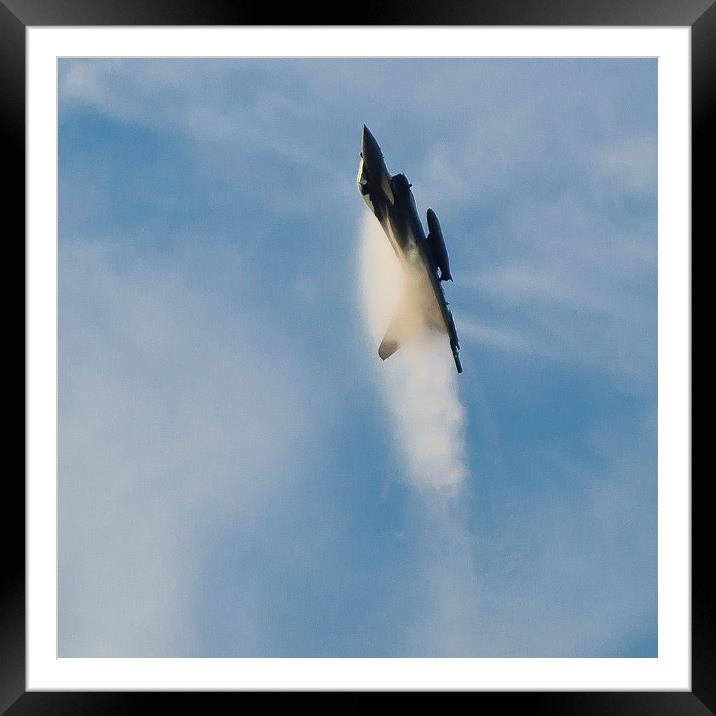  The Mighty Typhoon Framed Mounted Print by Andy Heap