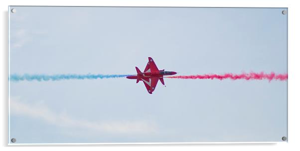  Red Arrows Close One Acrylic by Andy Heap