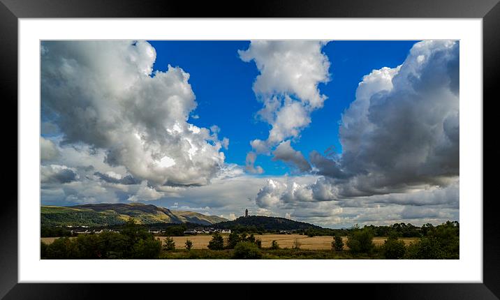  Wallace monument  Framed Mounted Print by Jade Scott