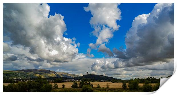  Wallace monument  Print by Jade Scott