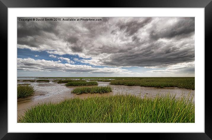 Humber estuary Framed Mounted Print by David Smith