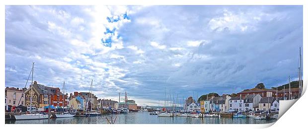 Weymouth Harbour  Print by Sue Bottomley