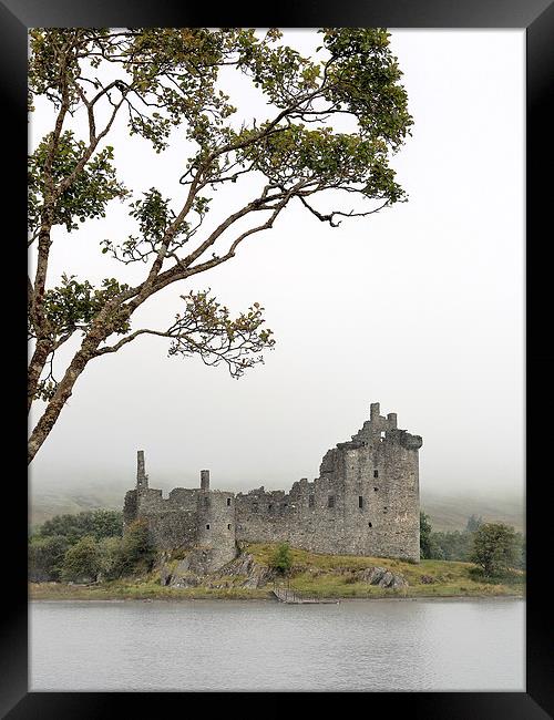  Misty Castle Framed Print by Grant Glendinning