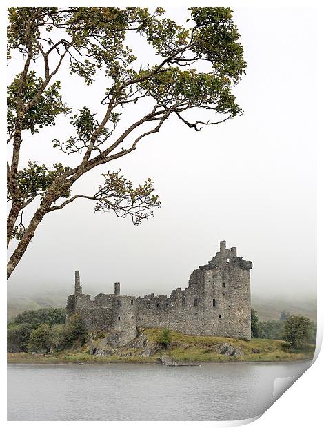  Misty Castle Print by Grant Glendinning