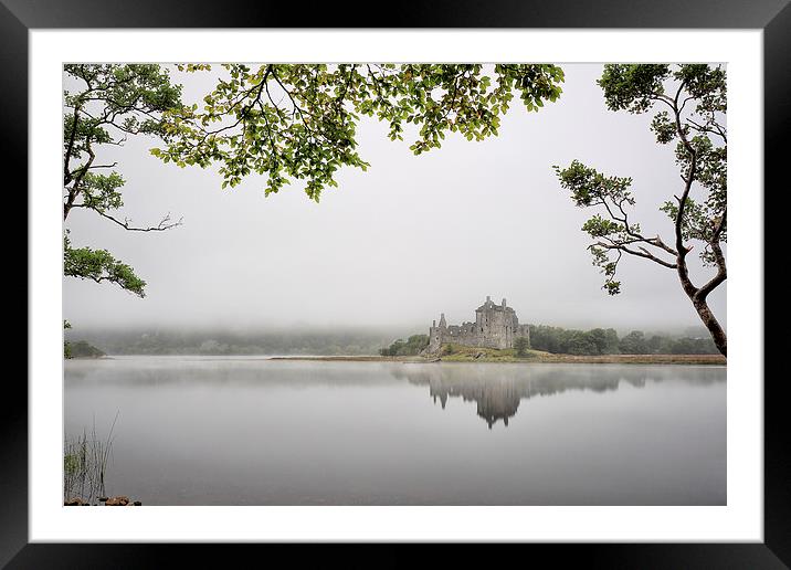  Loch Awe Mist Framed Mounted Print by Grant Glendinning
