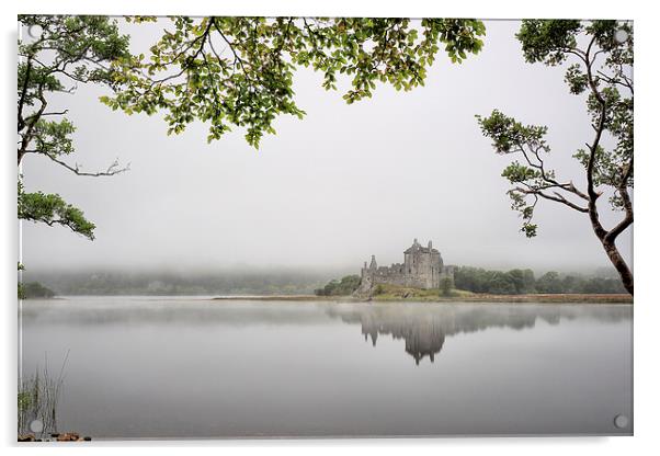  Loch Awe Mist Acrylic by Grant Glendinning