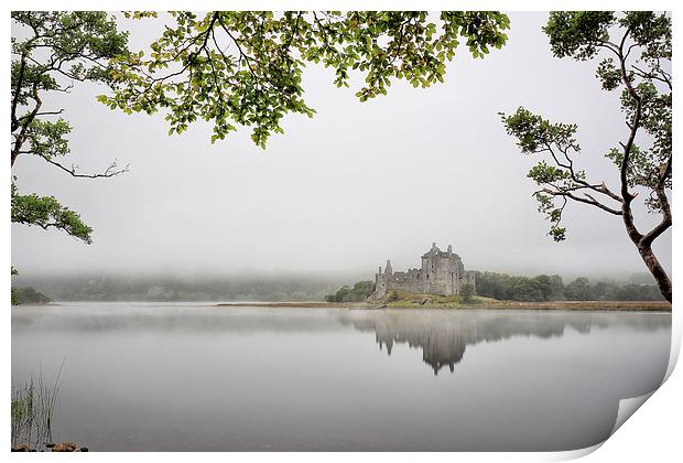  Loch Awe Mist Print by Grant Glendinning