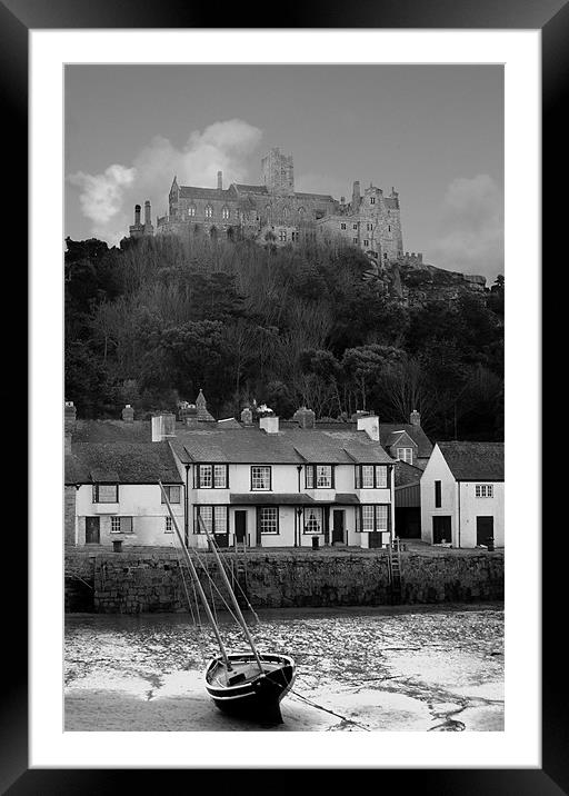 St Michaels Mount Framed Mounted Print by C.C Photography
