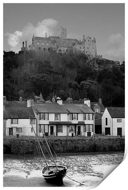 St Michaels Mount Print by C.C Photography