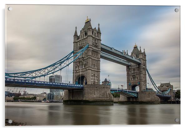  Tower Bridge Acrylic by Scott Pollard