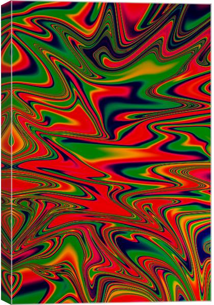 Confusion Canvas Print by Steve Purnell