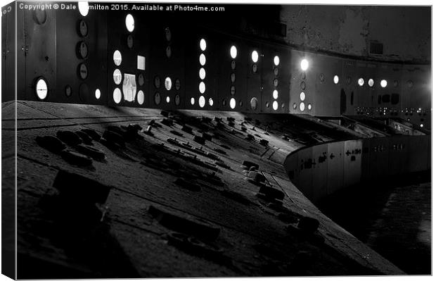  Spaceship? or Power Station?  Canvas Print by Dale Hamilton