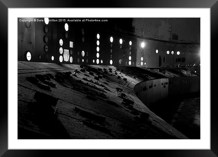  Spaceship? or Power Station?  Framed Mounted Print by Dale Hamilton