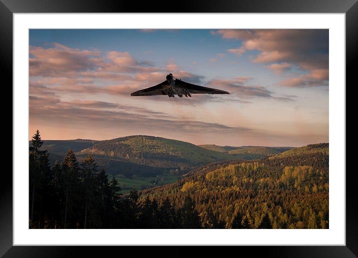 Vulcan Valley Framed Mounted Print by J Biggadike