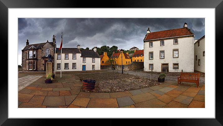 Culross village, Fife, Scotland  Framed Mounted Print by Donald Parsons