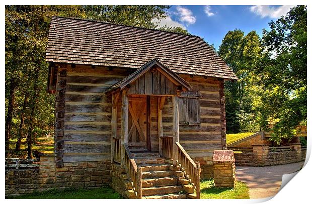  Ye Old Griss Mill Print by Paul Mays