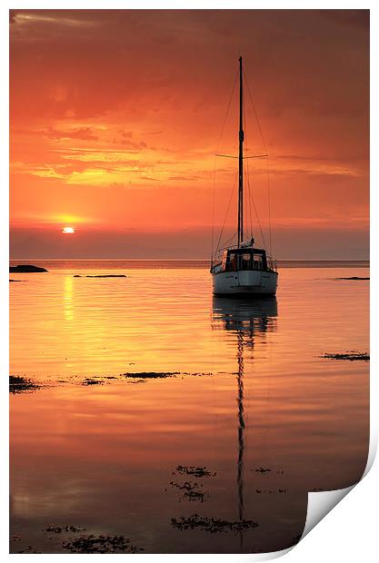  Sunset Print by Grant Glendinning