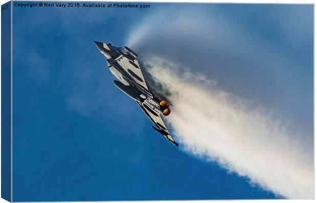 Eurofighter Typhoon  Canvas Print by Neil Vary