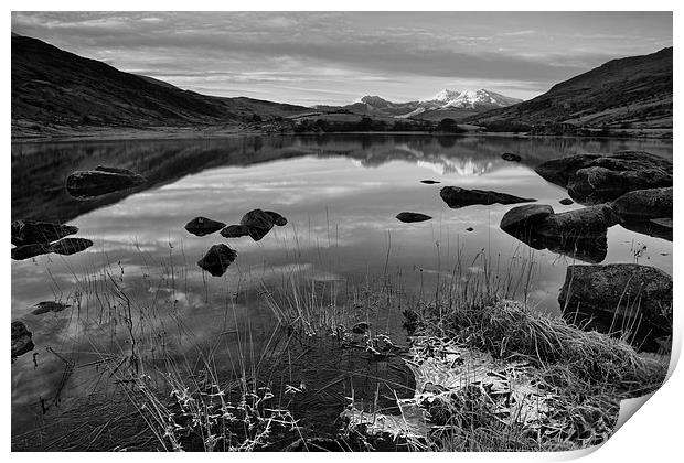  Snowdon Print by Rory Trappe