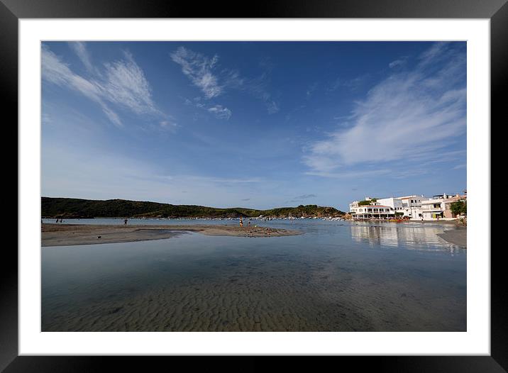  Menorca Es Grau Framed Mounted Print by Shaun Cope