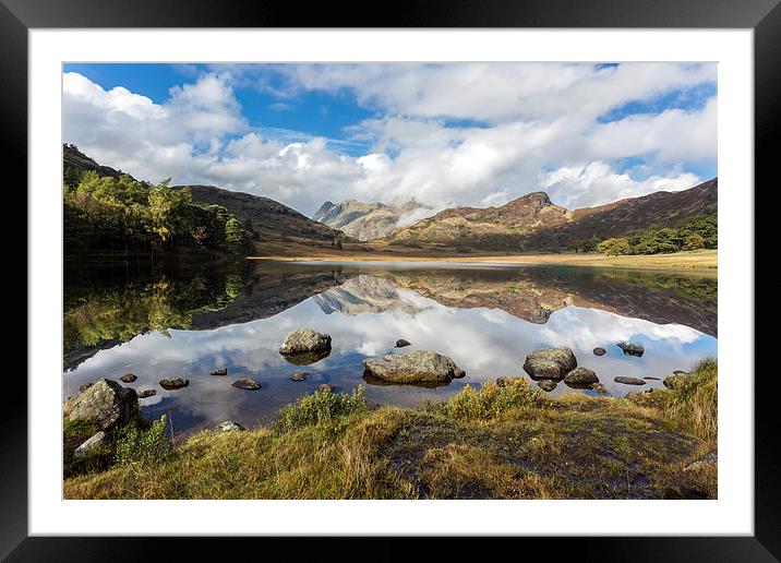  blea tarn, Lake District  Framed Mounted Print by Kelvin Rumsby