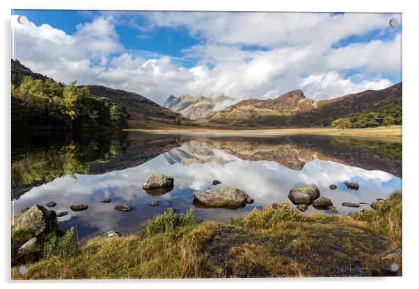  blea tarn, Lake District  Acrylic by Kelvin Rumsby