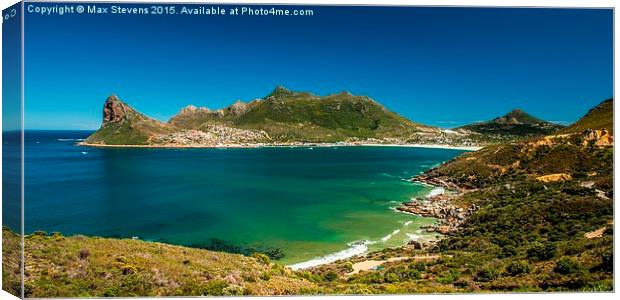  Hout Bay bathed in glorious sunshine Canvas Print by Max Stevens