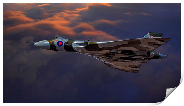  The Mighty Vulcan Print by Rob Lester