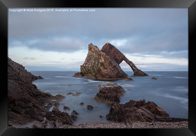 Bow Fiddle Rock Framed Print by Mark Rodgers
