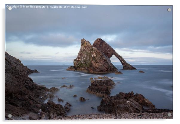 Bow Fiddle Rock Acrylic by Mark Rodgers