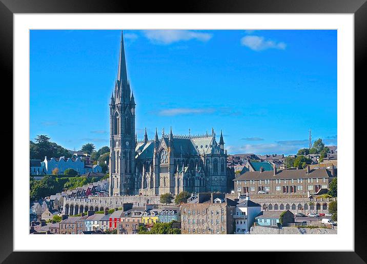 Cork Ireland  St. Anne's Church Framed Mounted Print by Sue Bottomley