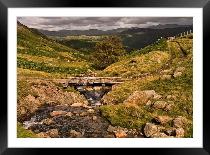  Honister Pass Lake District Framed Mounted Print by Jacqi Elmslie
