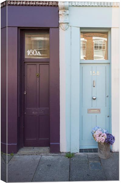  Two Doors Canvas Print by James Rowland