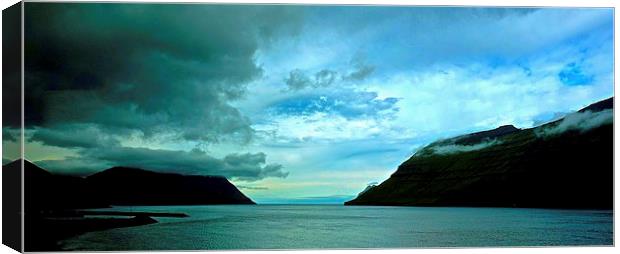  Coastal Photograph of the Faroe Islands Canvas Print by Sue Bottomley