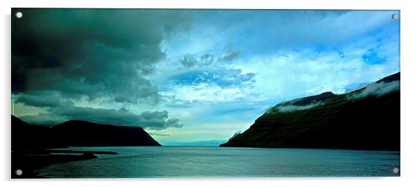  Coastal Photograph of the Faroe Islands Acrylic by Sue Bottomley
