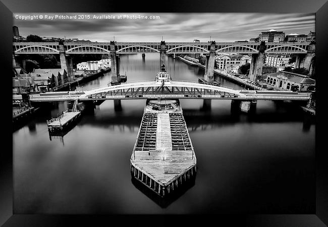  Tyne Bridges Framed Print by Ray Pritchard