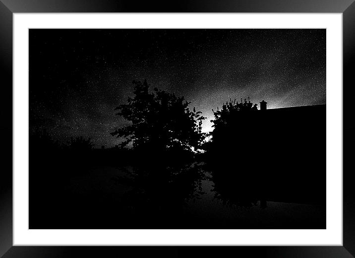  Stars of The Night Framed Mounted Print by Steven Hurrell