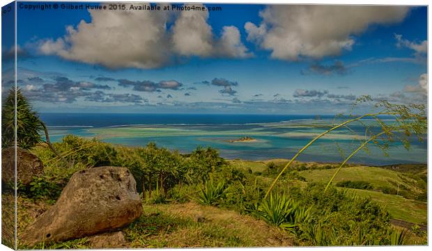 'Rodrigues Island: A Jewel of Mauritius' Canvas Print by Gilbert Hurree