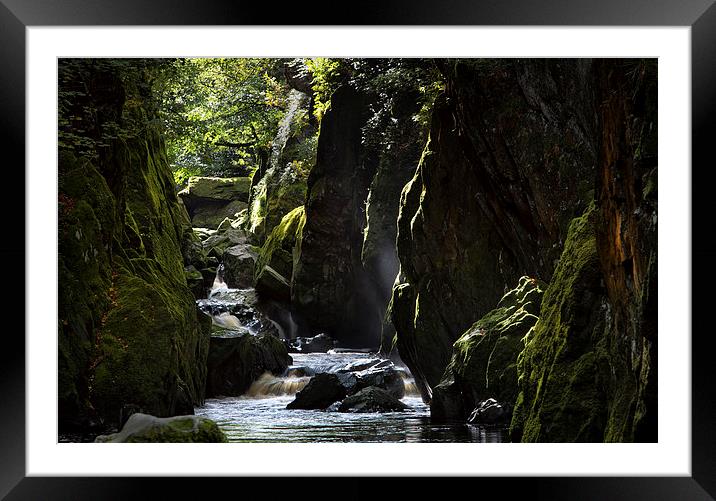 Fairy Glen Framed Mounted Print by Rory Trappe