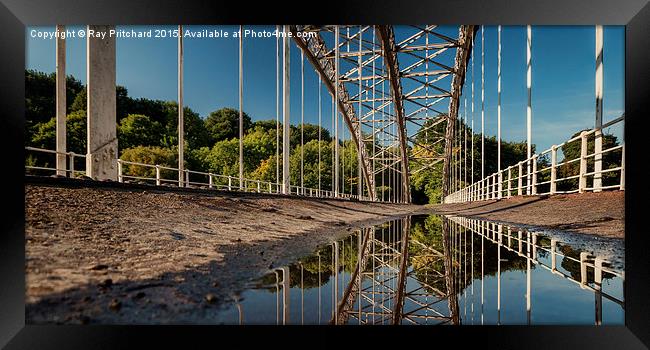  Wylam Railway Bridge Framed Print by Ray Pritchard