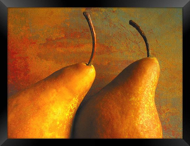 Pears Framed Print by Jean-François Dupuis