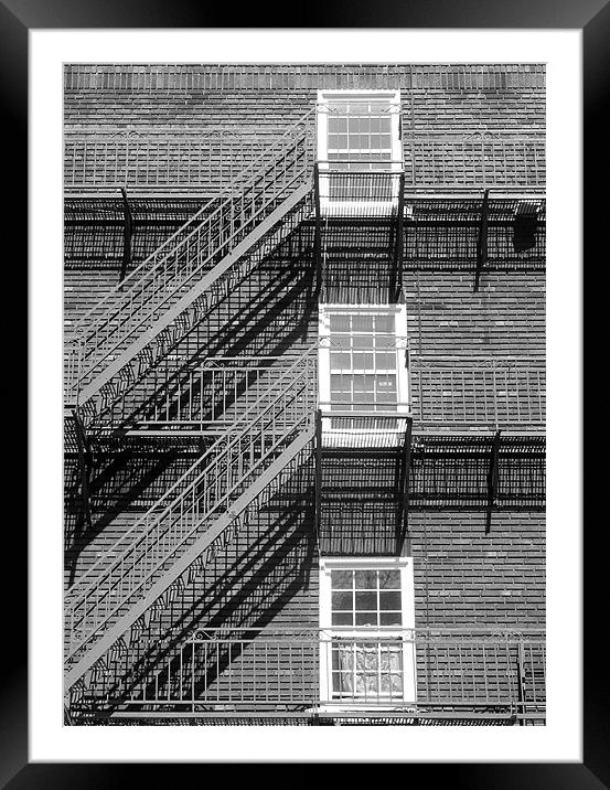 Windows Framed Mounted Print by Jean-François Dupuis