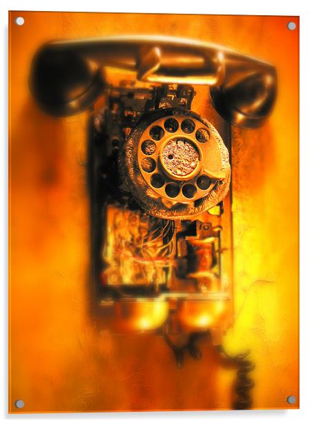 Telephone Acrylic by Jean-François Dupuis