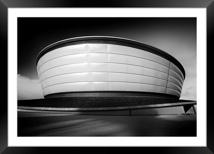  Glasgow Hydro Arena Framed Mounted Print by Grant Glendinning