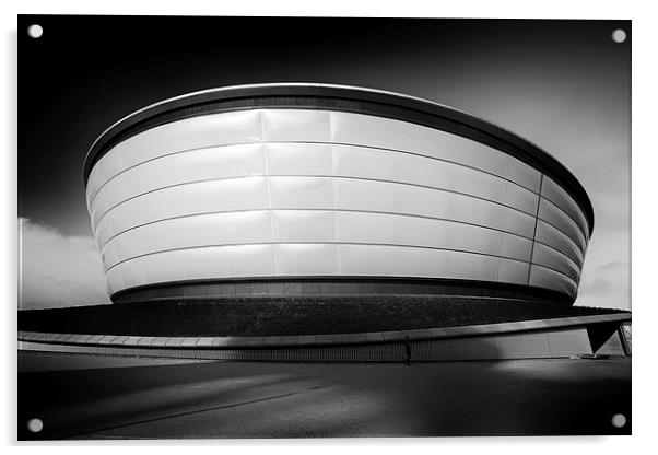  Glasgow Hydro Arena Acrylic by Grant Glendinning