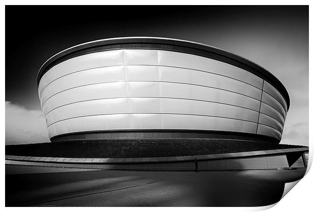  Glasgow Hydro Arena Print by Grant Glendinning