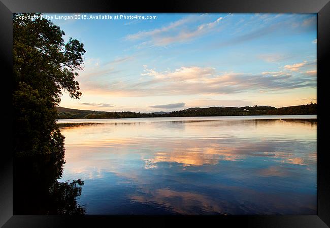  Gartan lake Framed Print by Joe Langan