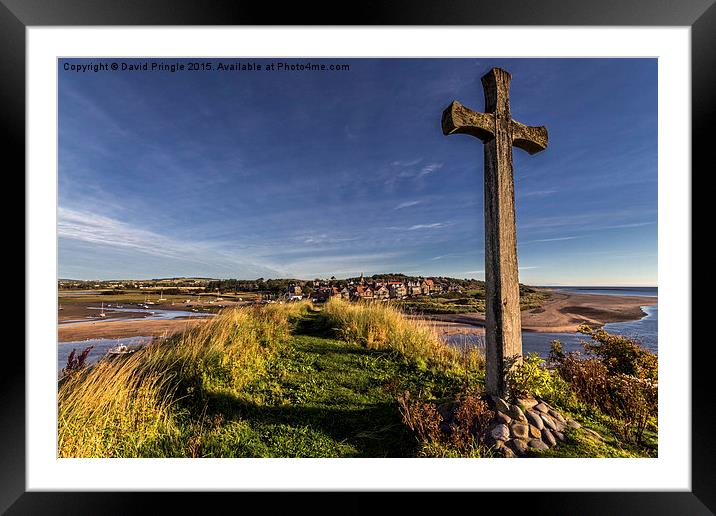 Alnmouth Framed Mounted Print by David Pringle